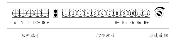 无刷驱动器端子接口